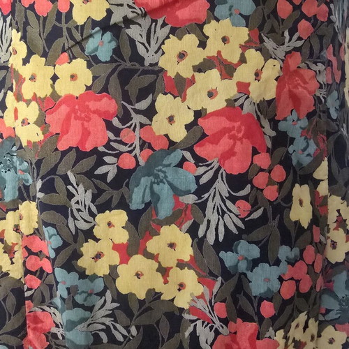 Floral dress vintage 1990s medium size, used