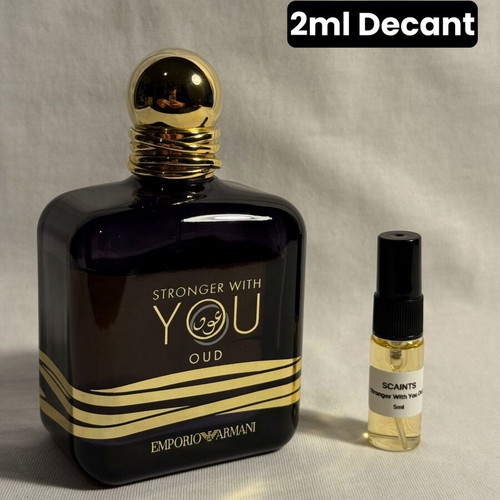 Armani Stronger With You Oud Eau de Parfum 2ml decant like new