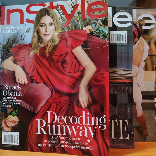 In Style magazine used, 3 issues 2021-2022, special Real News edition