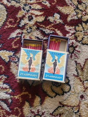 Matchboxes used, pack of 2, seven-year period