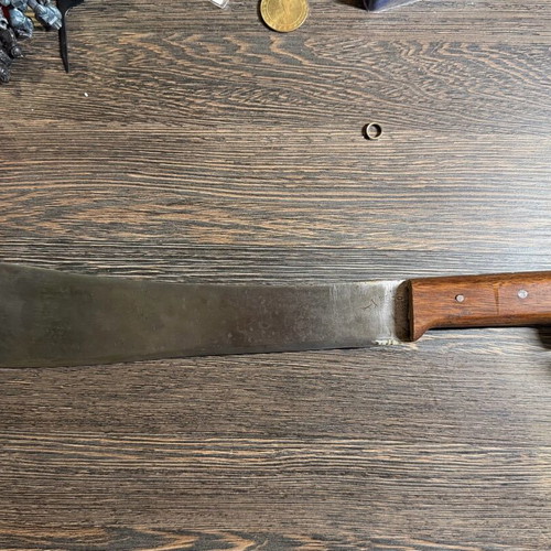 Legitimus Collins & Co. Made In USA 1250 machete used for decoration