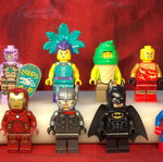 Lego 122 figures like new