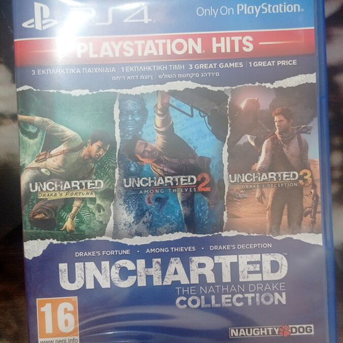 Uncharted The Nathan Drake Collection PS4 game like new