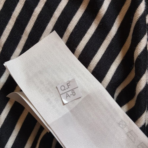 Hollister Womens Striped T-Shirt XS New Nautical Navy White Pocket Tee