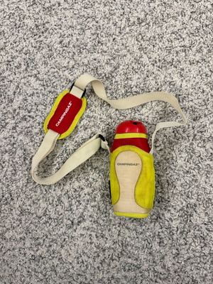 Campingaz Kids Water Bottle Used With Insulated Cover And Shoulder Strap