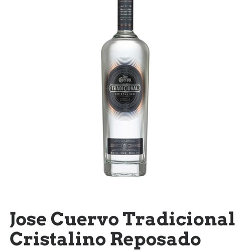 Jose Cuervo Tequila new 750ml Mexico