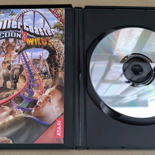 Rollercoaster Tycoon 3 Wild! Expansion Pack for PC like new
