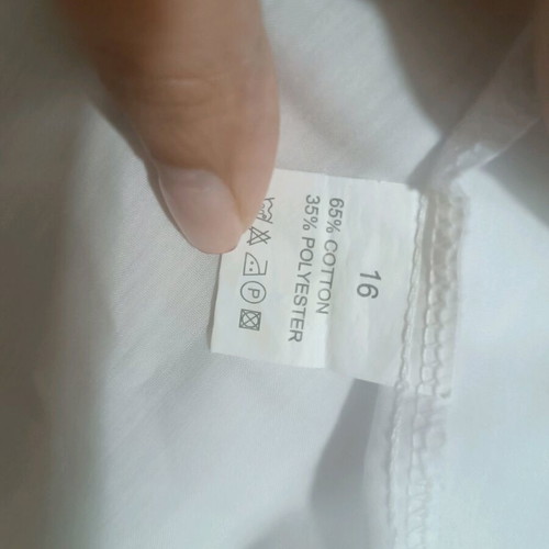 Women's white shirt size S like new