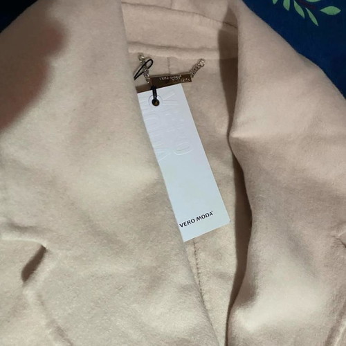 Vero Moda coat new, size L, white cream