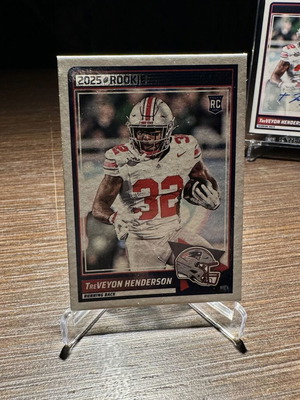 TreVeyon Henderson 2025 Panini Score #59 New England Patriots Rookie Card new