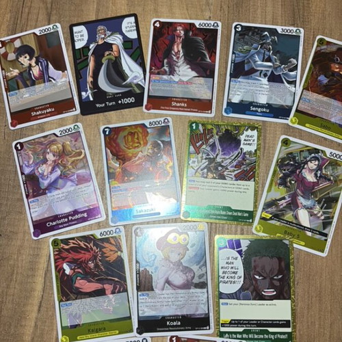 OP12 Super Rare & Rare Cards, pack of 14 new