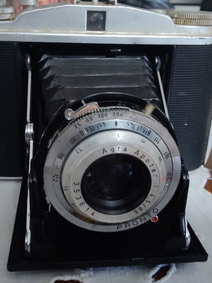 Agfa Isolette vintage πτυσσόμενη φωτογραφική μηχανή μεταχειρισμένη