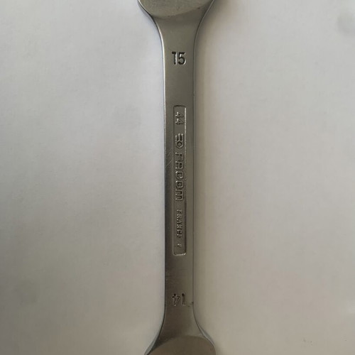 Facom 44 German Wrench 14mm x 15mm used, made in France