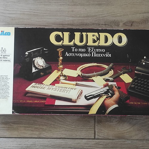 Cluedo board game (Nilco) 1986