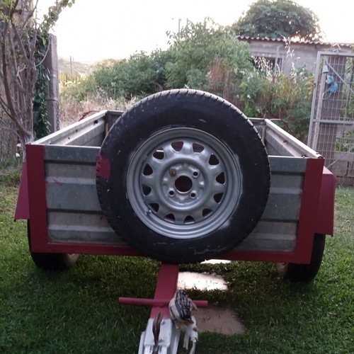Vehicle trailer used, dimensions 1.50m x 1.00m, with springs