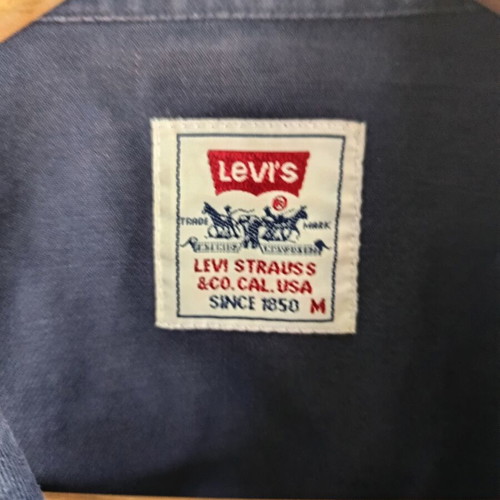 Levi's men's shirt used, dark blue, size M