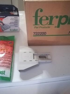 Ferplast Nippy Scoop dog waste scoop with 24 hygiene bags new