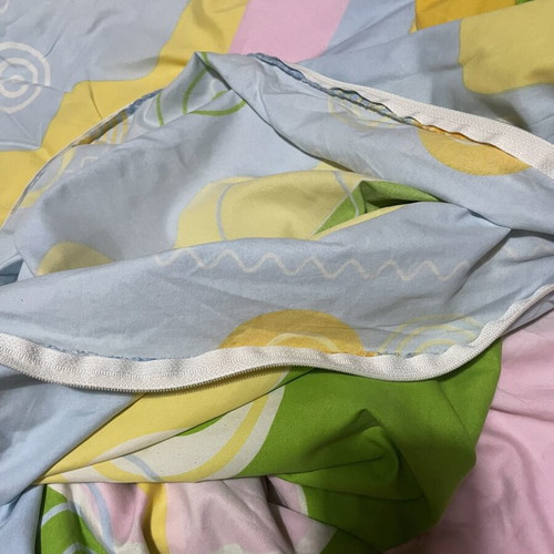 Duvet cover used 228x140 cm with zipper for single or small double bed