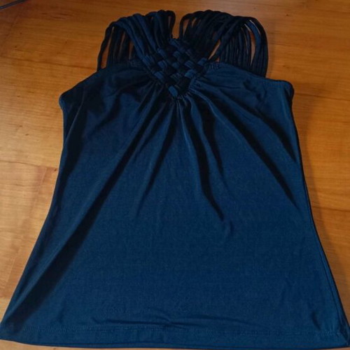 Black blouse size S like new
