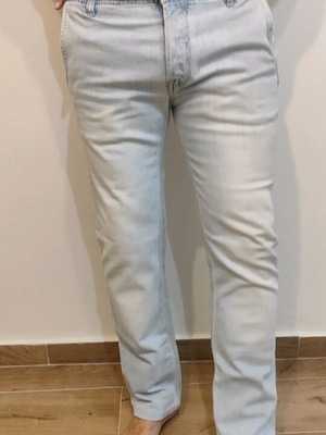 Diesel men's jeans used, light blue, size No33, slim fit