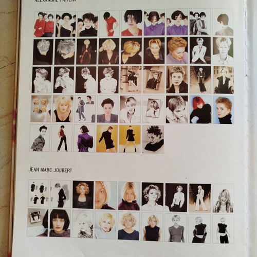 Hairdressing catalogs used, set of 3 books