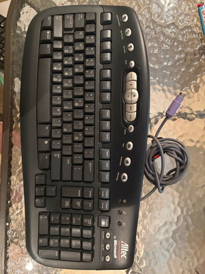 Πληκτρολόγιο Altec Microsoft KB-0168 μεταχειρισμένο, συμβατό με PS2