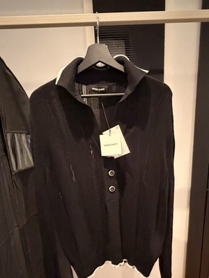 Lauren knitted blouse Nadia Rapti like new, size L, black