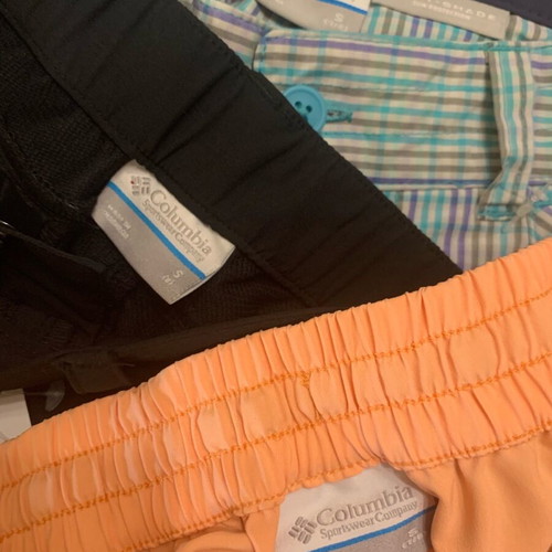 Columbia kids shorts and t-shirts set new, 7 pieces for ages 7-8