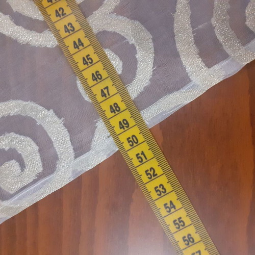 Table runner with gold design 1.59m new