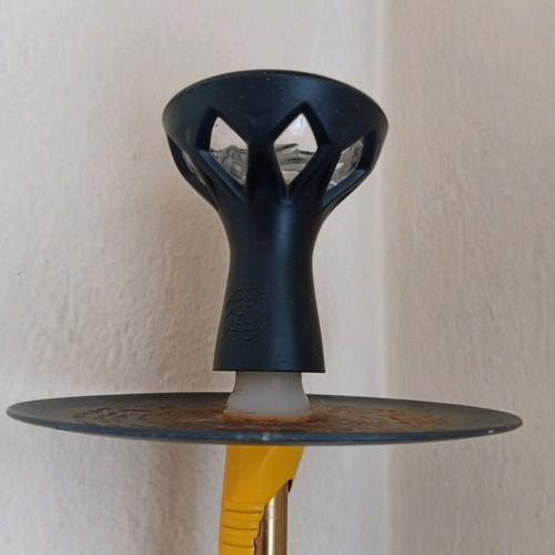 Heavy hookah 55 cm with glass base and X function design