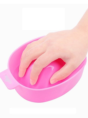 Manicure bowl new for spa and cuticle hydration