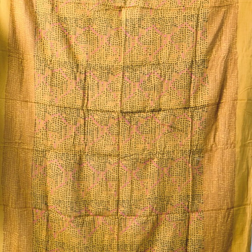 Vintage pareo cotton used, versatile beachwear