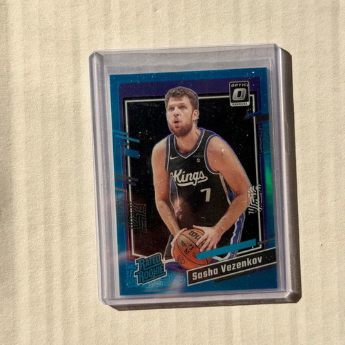 Sasha Vezenkov 2023-24 Optic Aqua Prizm Rated Rookie Kings Card 110/249 new