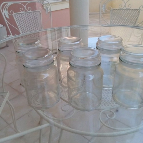 Kitchen jars like new, set of 6 pieces