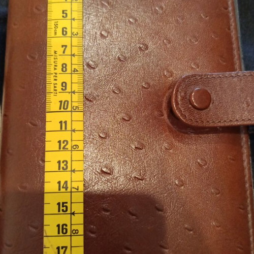 Agenda in brown color like new