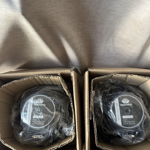 Daewoo DS-W10 Woofer 10" pair new in box