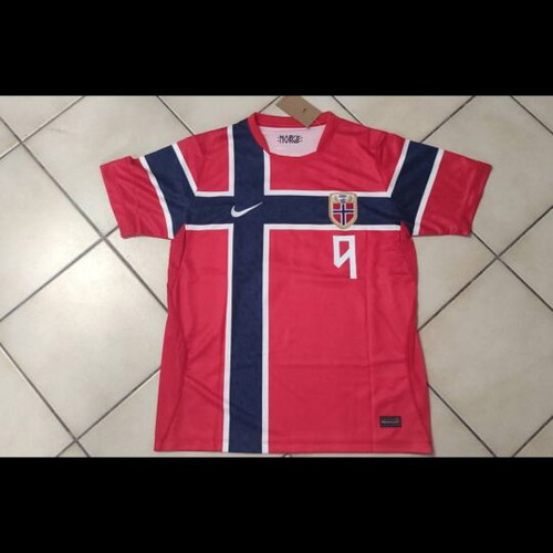 Norway National Team Home Jersey 2026 World Cup, Erling Haaland 9