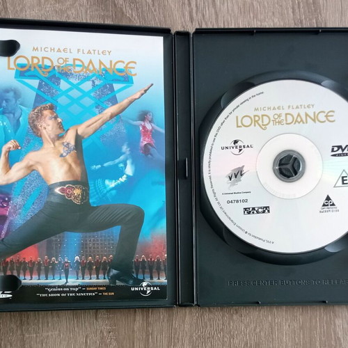 Lord of the Dance DVD used featuring Michael Flatley