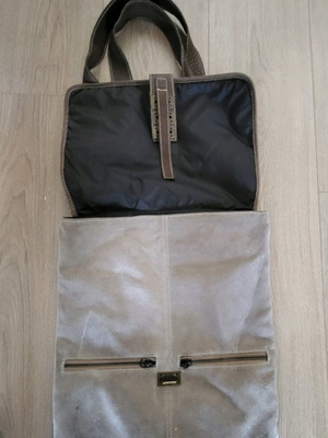 Suede bag