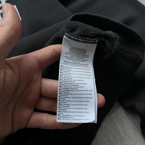 Nike Y2K Black Crewneck Baggy Sweatshirt Size M