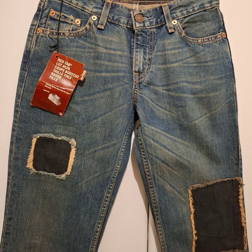 Vintage Levi's 529 women's bootcut jeans size W26 L32 new blue