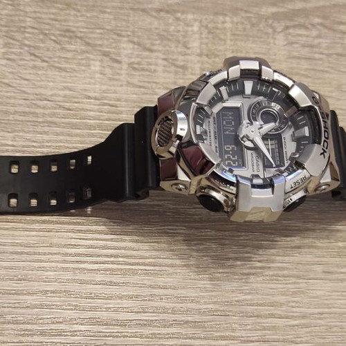 Casio G-Shock GM700 wristwatch like new, black, men's
