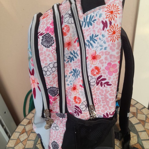 Hallmark school bag with floral design