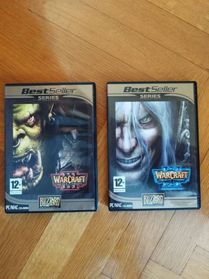 Warcraft III Reign of Chaos and Frozen Throne PC in excellent condition