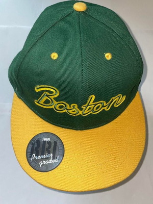 Καπέλο Jockey Boston Sports καινούργιο unisex πράσινο και κίτρινο