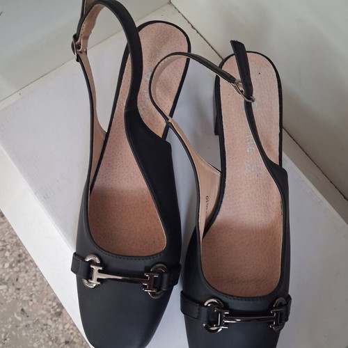 Women's black platform sandals size 41 new