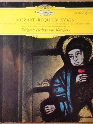 Mozart Requiem KV 626 CD used, Berlin Philharmonic Orchestra Herbert von Karajan