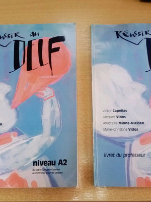Reussir au DELF A2 new, set of 2 books