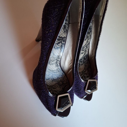 Miss Sixty purple high heel shoes used, size 41