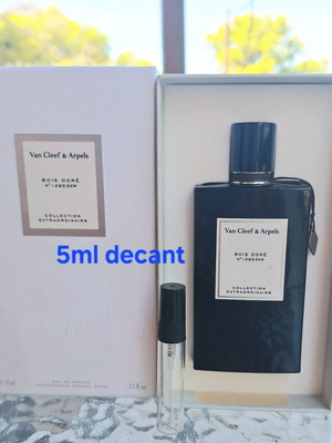 Άρωμα Bois Dore Van Cleef and Arpels 5ml δείγμα